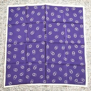 Lauren Ralph Lauren Infinity Links Silk Neck Scarf